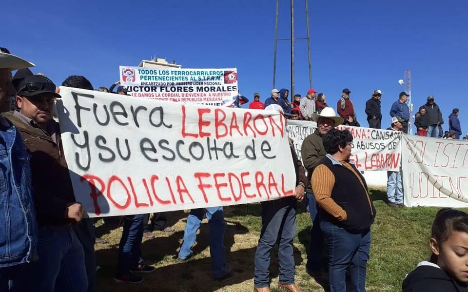 protesta contra lebaron