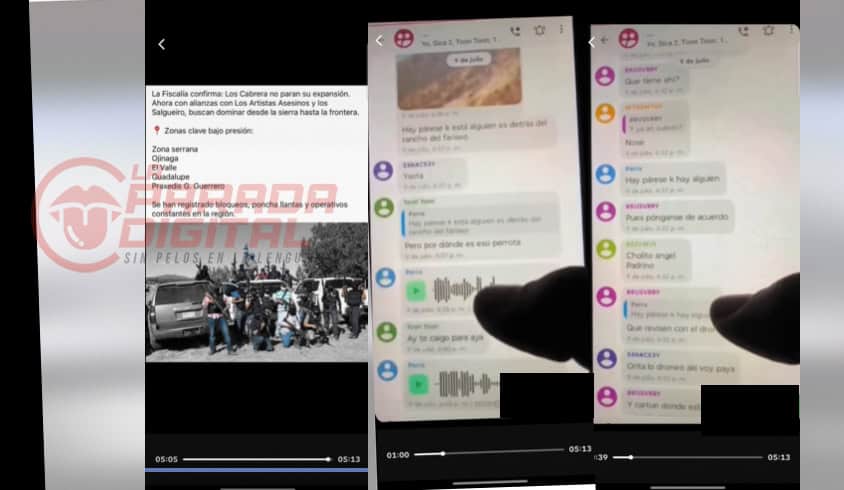 narcomensaje en redes