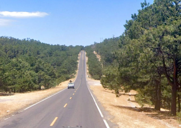 carretera san juanito a basaseachi