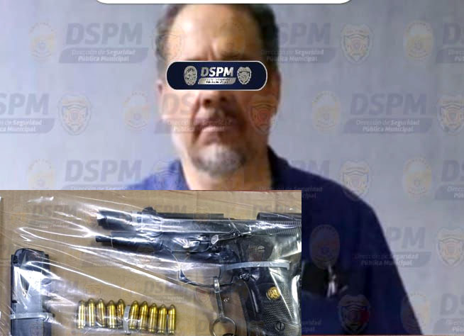 detenido arma