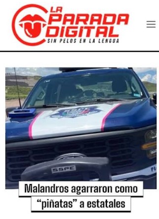 estatales golpes