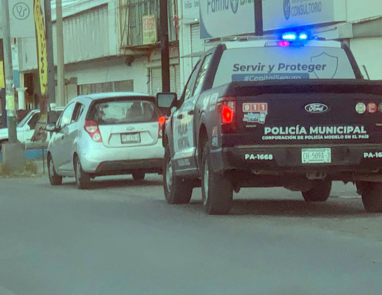 se paso en rojo
