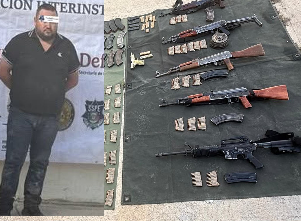 detenido arsenal