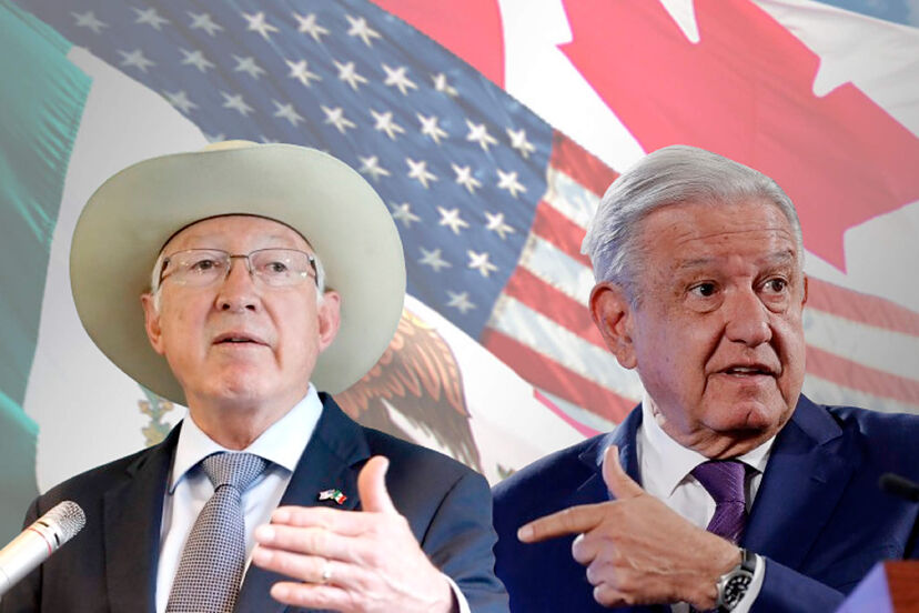 ken salazar y amlo