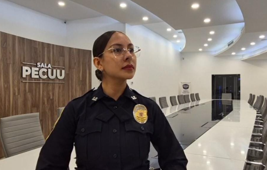 policía de Academia Karime Caballero